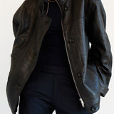 The Minimal Anorak Jacket in Black