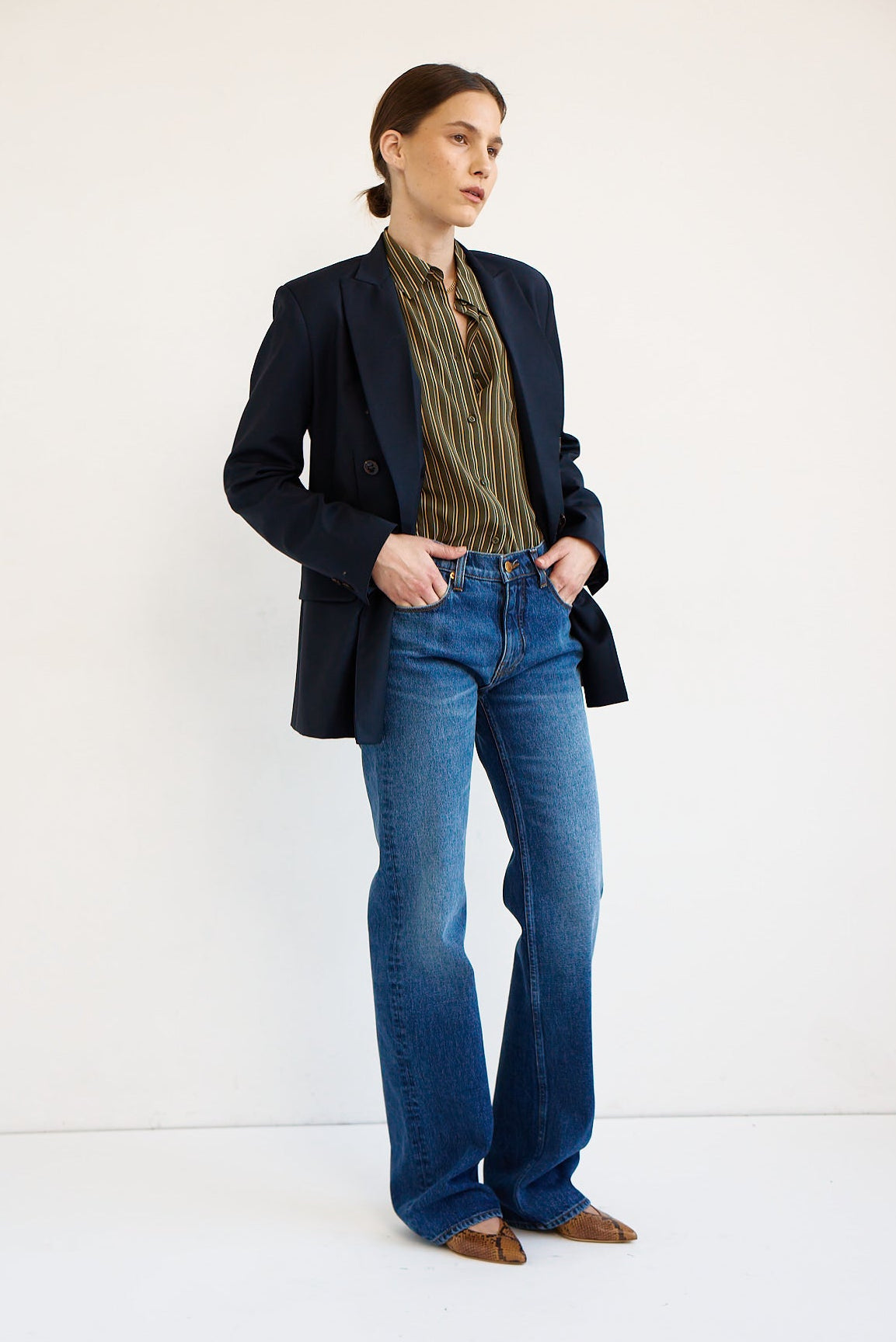 The DB Blazer in Navy