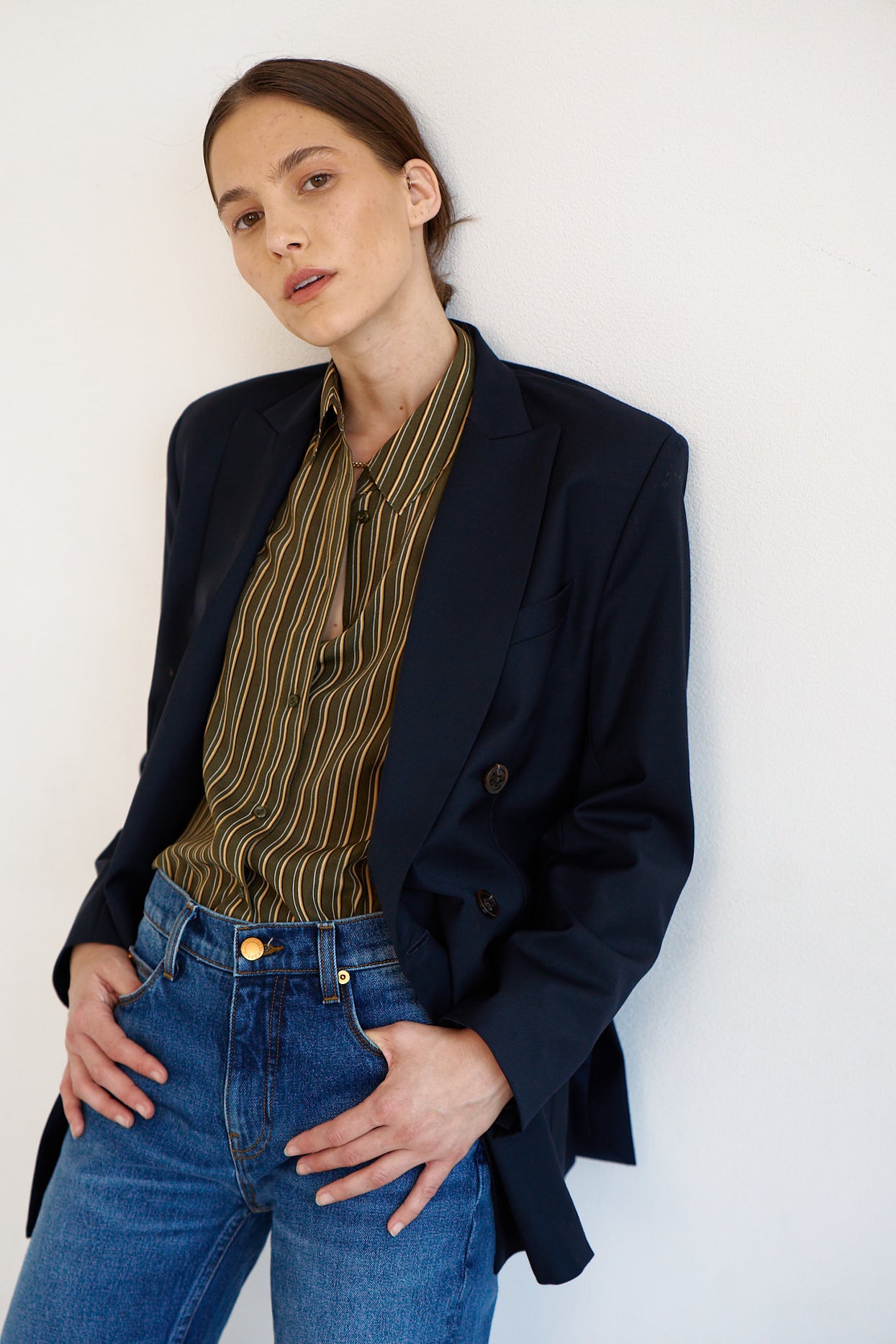 The DB Blazer in Navy