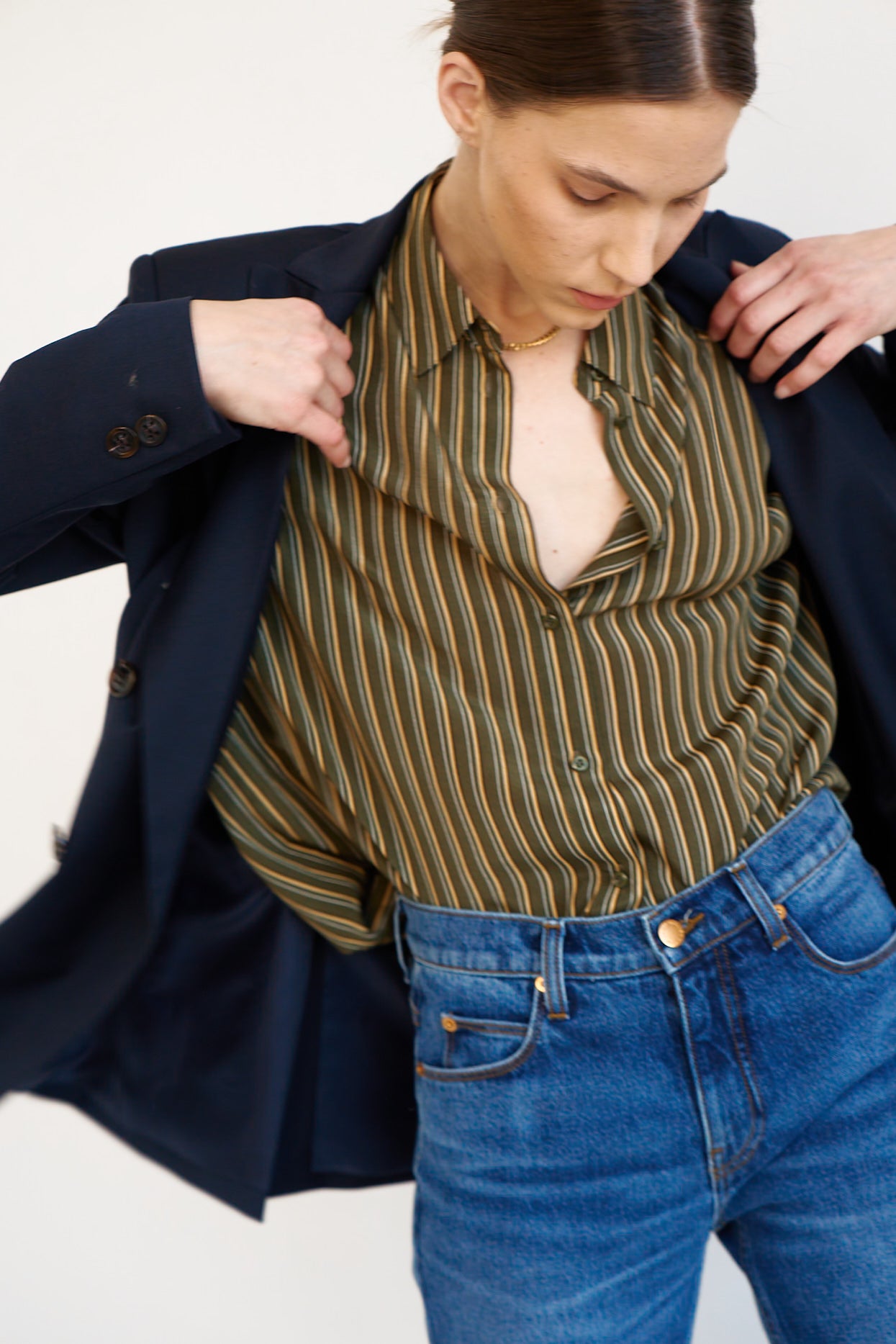 The DB Blazer in Navy