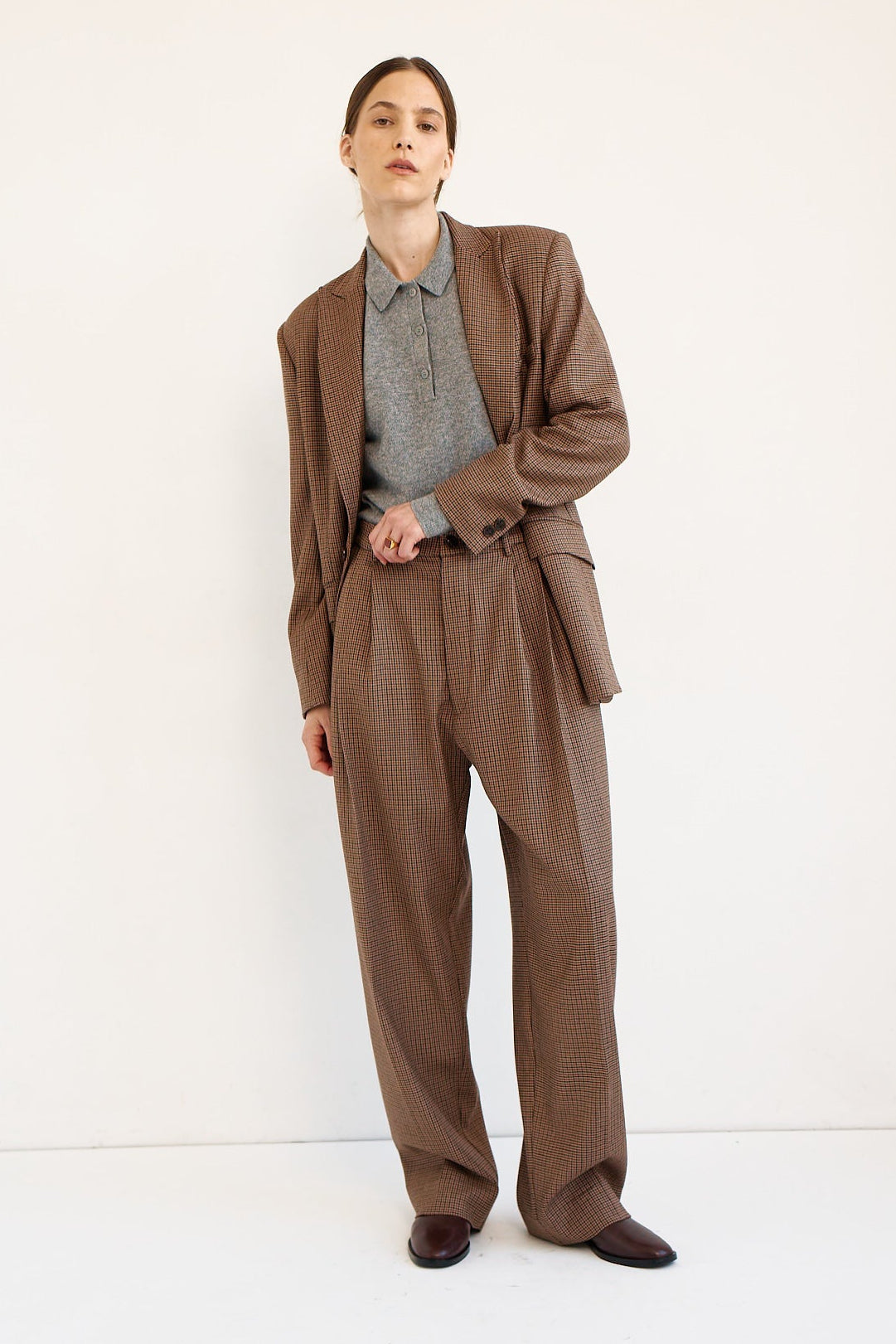 The Julius Blazer in Houndstooth