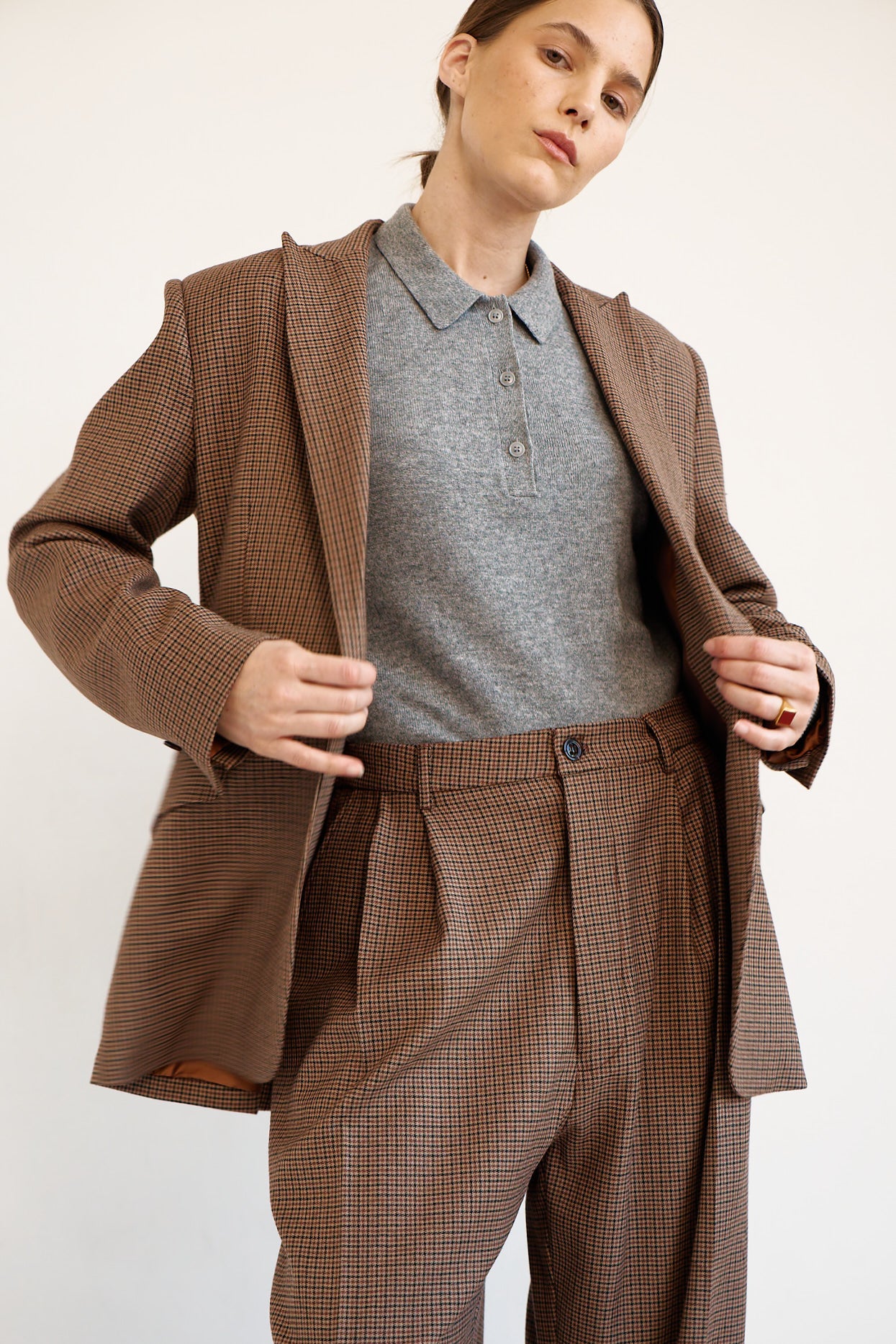 The Julius Blazer in Houndstooth