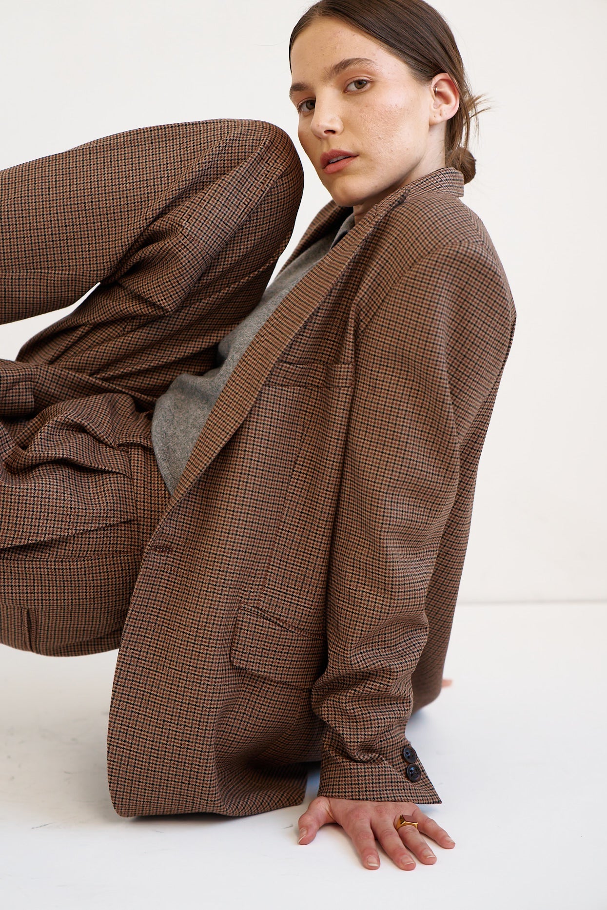 The Julius Blazer in Houndstooth