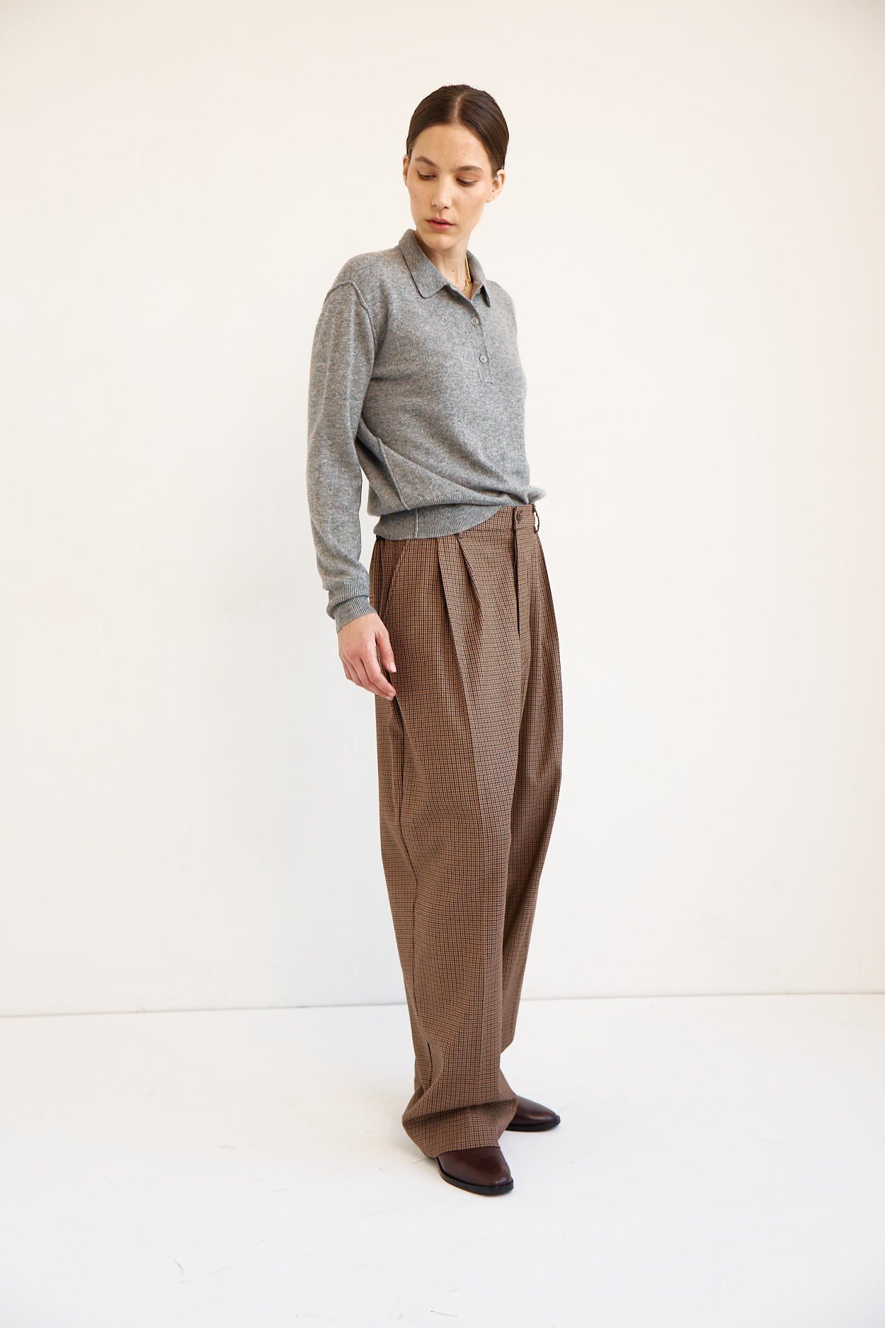 The Tapered Trouser in Houndstooth