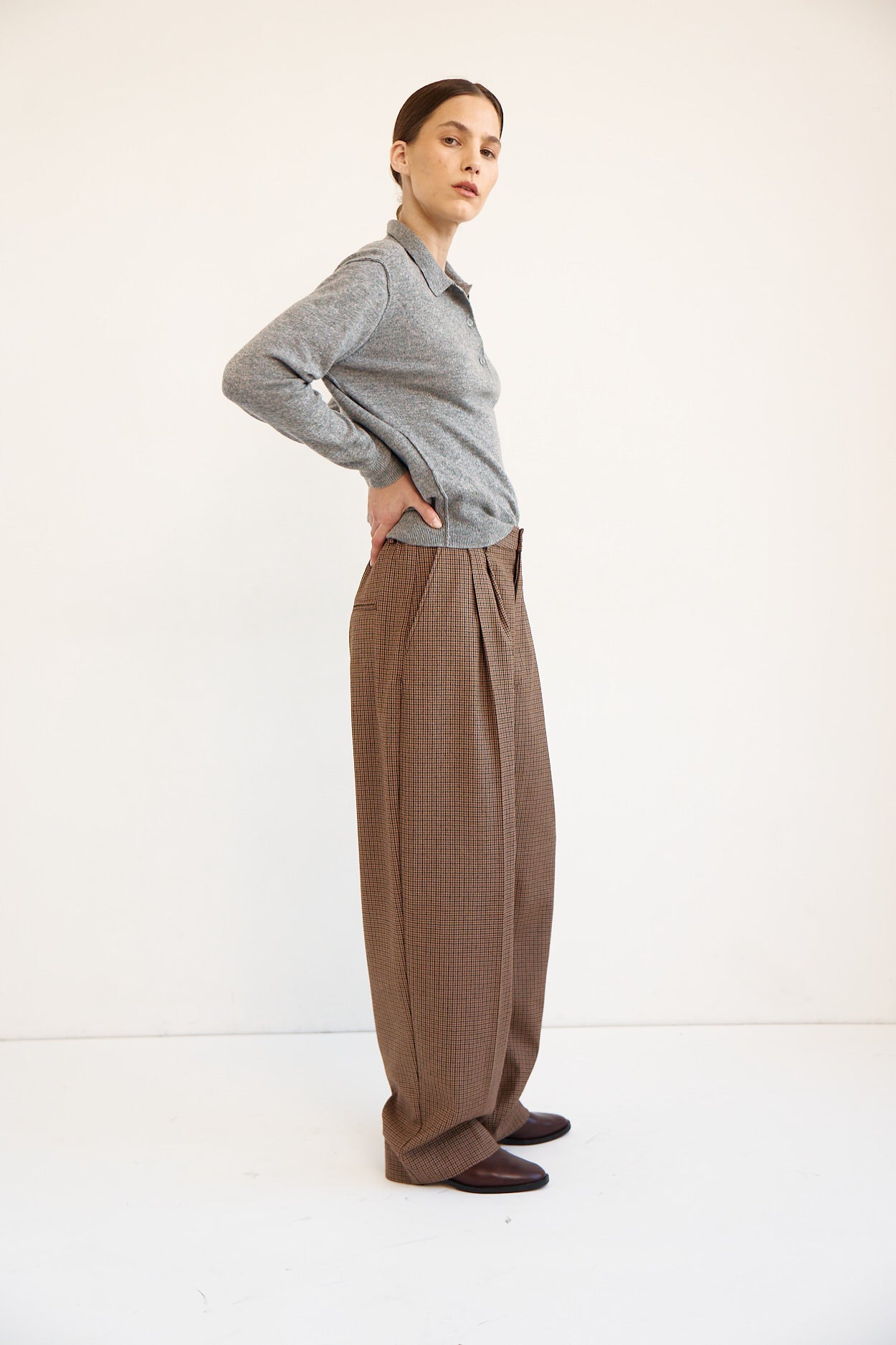 The Tapered Trouser in Houndstooth