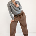 The Tapered Trouser in Houndstooth