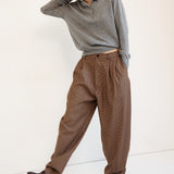 The Tapered Trouser in Houndstooth