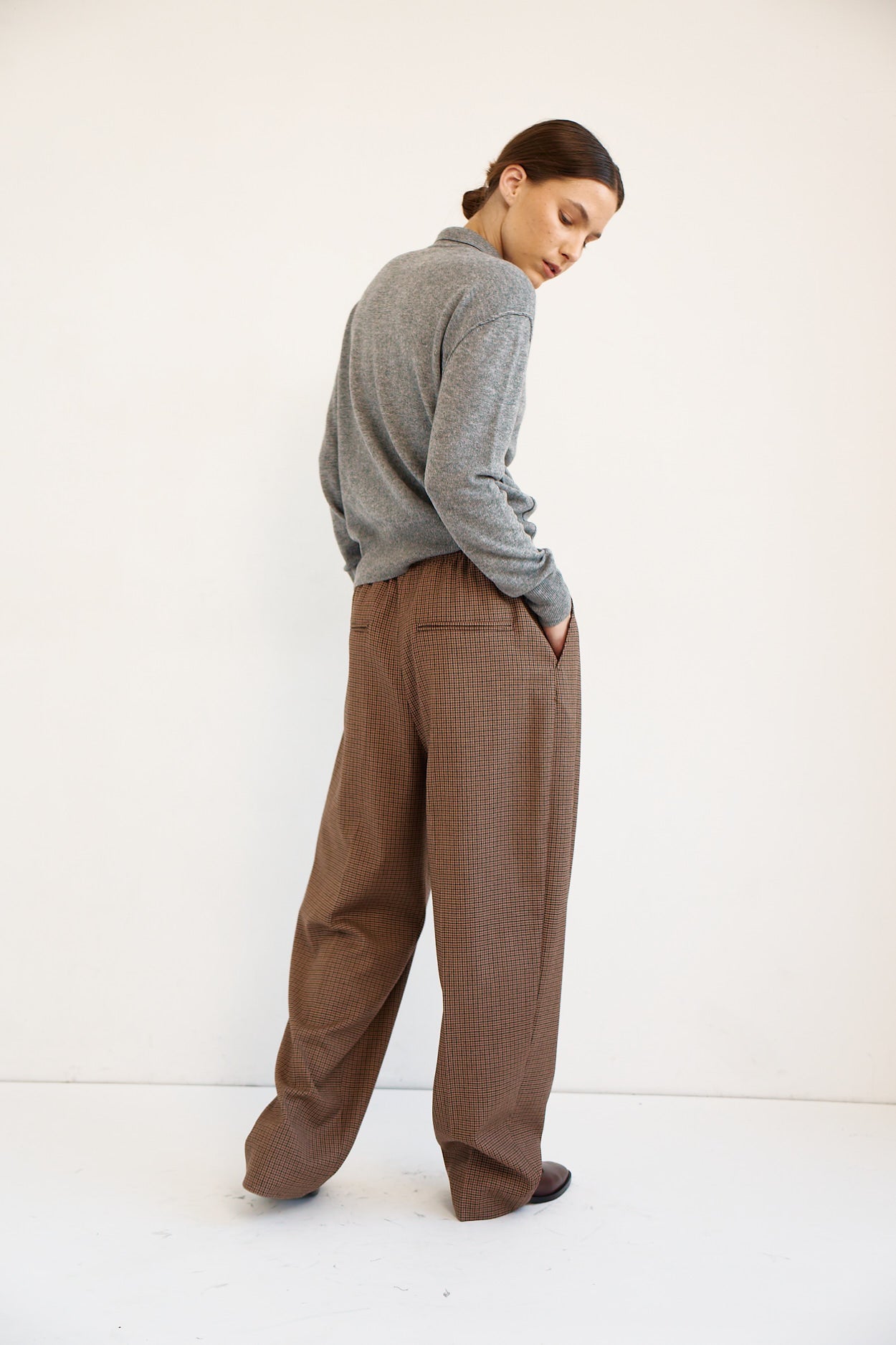 The Tapered Trouser in Houndstooth