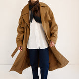 The Traditional Trench in Chestnut
