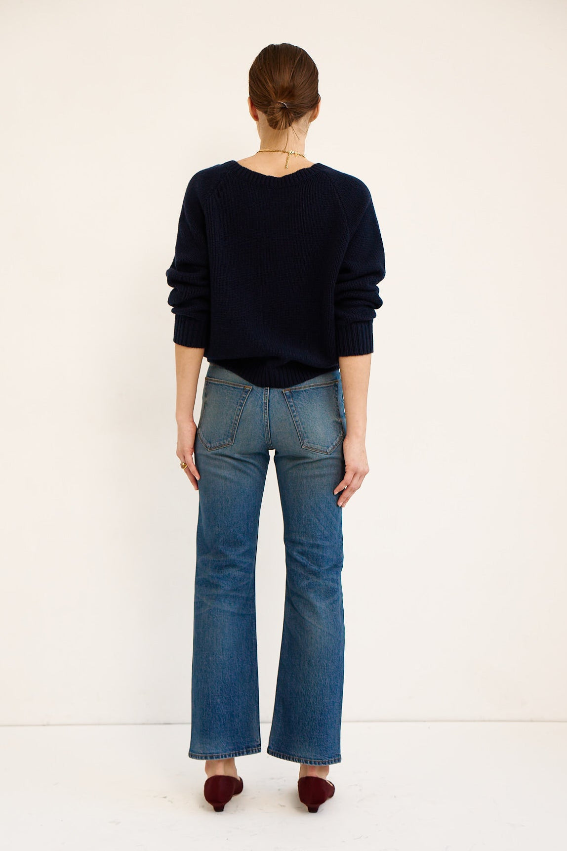 The V Fave in Navy