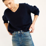 The V Fave in Navy