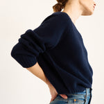 The V Fave in Navy
