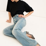 The Big Hem Tee in Black