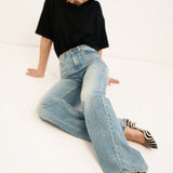The Big Hem Tee in Black