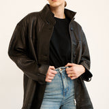 The Minimal Anorak Jacket in Black