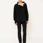 The Asymmetry Shirt in Black