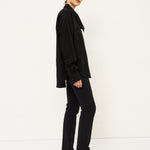 The Asymmetry Shirt in Black
