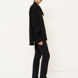 The Asymmetry Shirt in Black