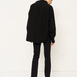 The Asymmetry Shirt in Black
