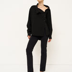 The Asymmetry Shirt in Black