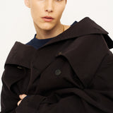 The Traditional Trench in Black