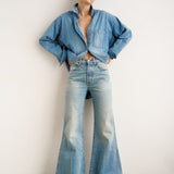 The Elephant Bell in Beach Indigo