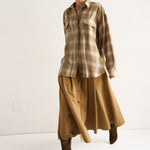 The Venetian Skirt in Camel