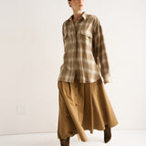 The Venetian Skirt in Camel