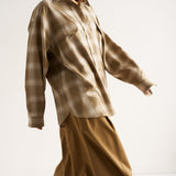 The Venetian Skirt in Camel