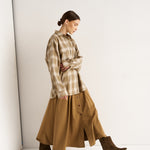 The Venetian Skirt in Camel