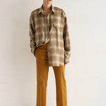 The Kick Trouser in Mustard