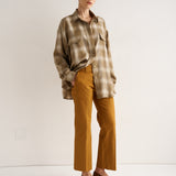The Kick Trouser in Mustard