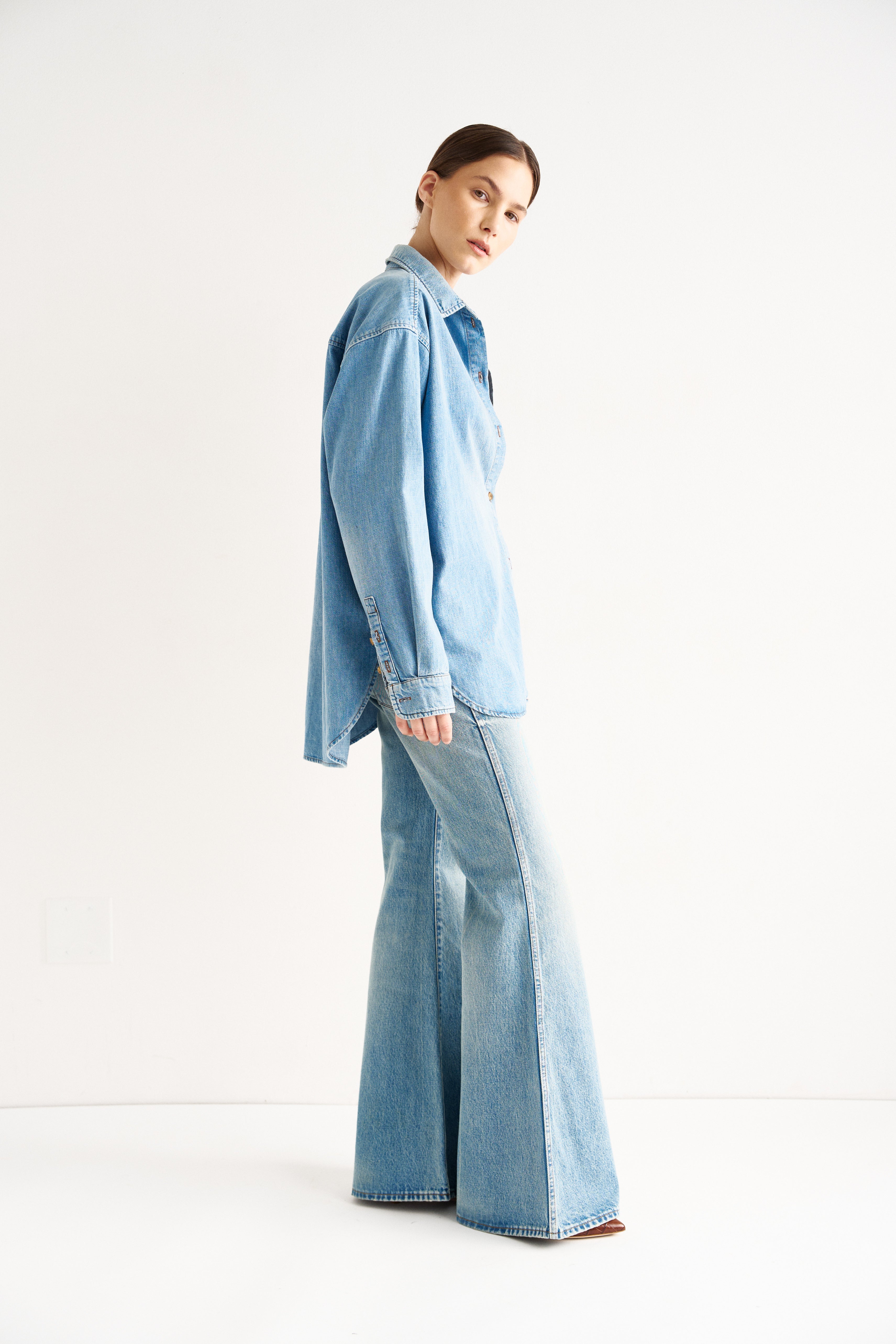 The Elephant Bell in Beach Indigo