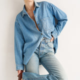 The Elephant Bell in Beach Indigo