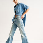 The Elephant Bell in Beach Indigo