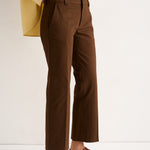 The Kick Trouser in Brown