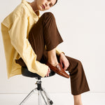 The Kick Trouser in Brown