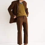The Kick Trouser in Brown