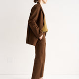The Oversized Blazer in Brown