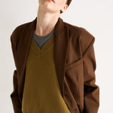 The Oversized Blazer in Brown