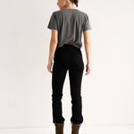 The Slim Stovepipe Jean in Black