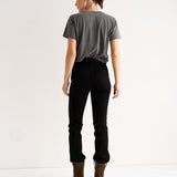 The Slim Stovepipe Jean in Black