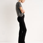 The Slim Stovepipe Jean in Black