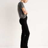 The Slim Stovepipe Jean in Black