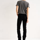 The Slim Stovepipe Jean in Black