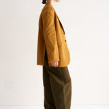 The Oversized Blazer in Mustard
