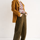 The Oversized Blazer in Mustard