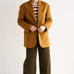 The Oversized Blazer in Mustard