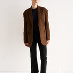 The Oversized Blazer in Brown