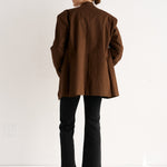 The Oversized Blazer in Brown